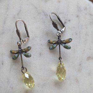 Dragon fly earring
